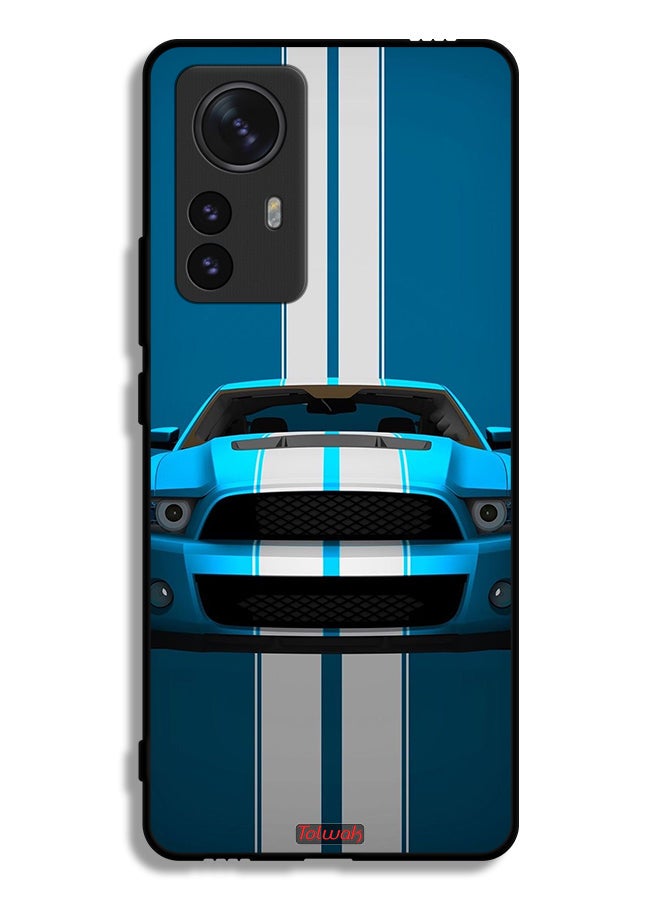 Tolwak Xiaomi 12S Pro Protective Case Cover Car Abstract Art - Image 2