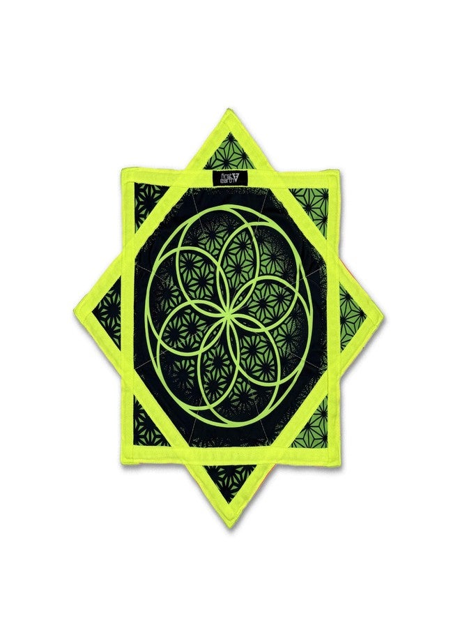 First Earth Mini Flow Star - Dapo Star - Flow Toy - by First Earth (Flower of Life (UV)) - Image 3