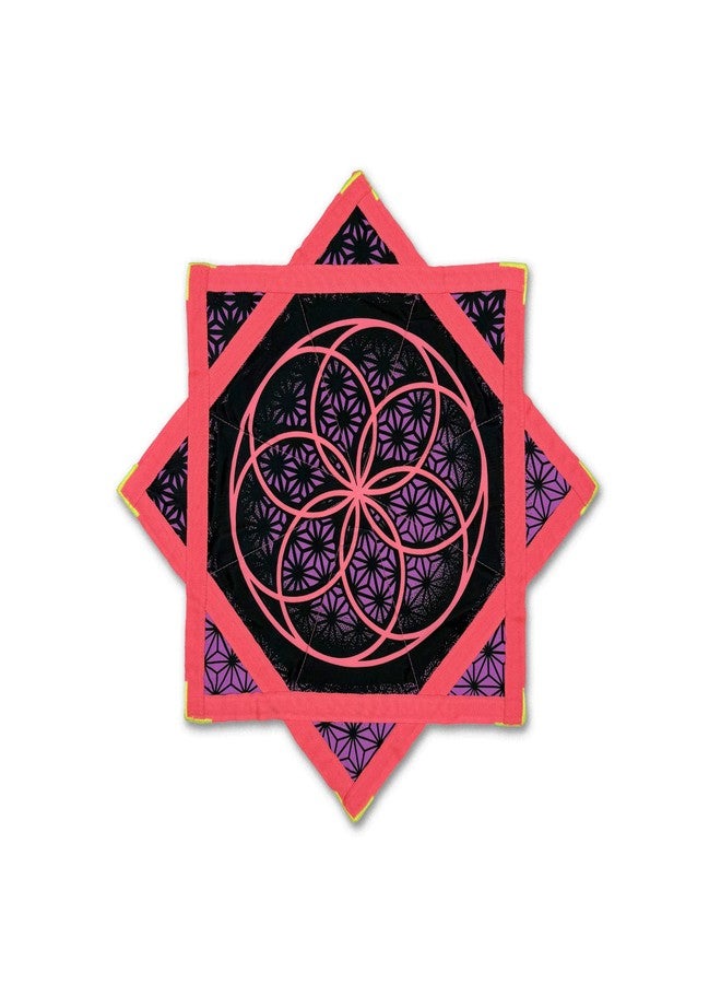 First Earth Mini Flow Star - Dapo Star - Flow Toy - by First Earth (Flower of Life (UV)) - Image 4