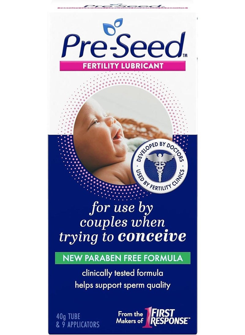 FIRST RESPONSE Pre-Seed Fertility Lubricant, 9 Applicators (1.4 oz) - Image 1