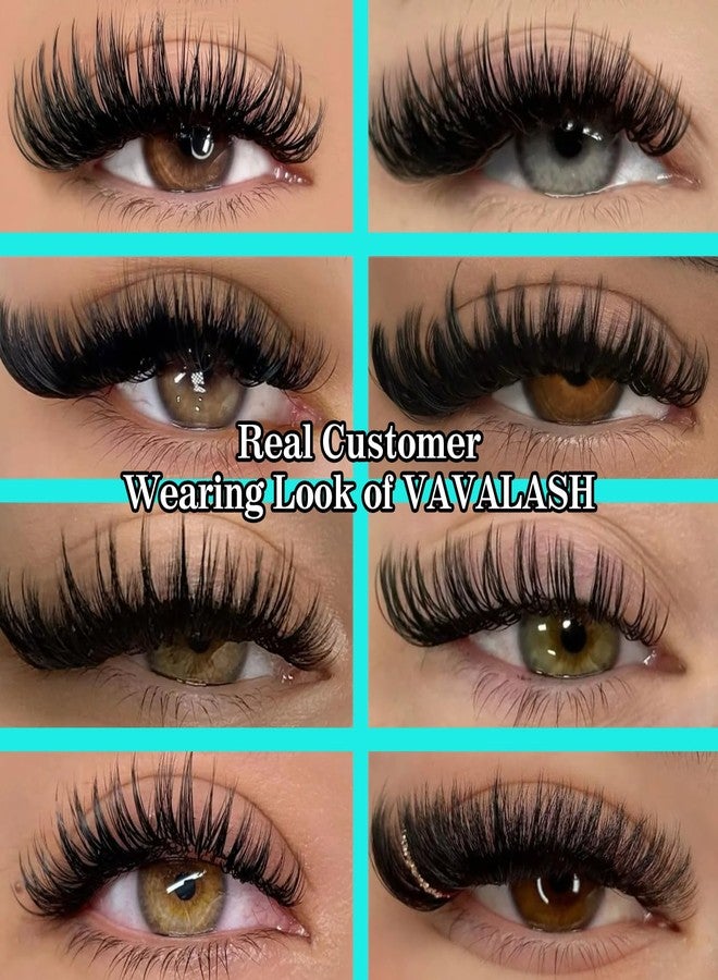VAVALASH Cashmere Lash Extensions C CC D DD LD L B J M Curl,0.03-0.2thickness,8-20mm,Volume Eyelash Extensions,Soft Super Matte Black Individual Lashes Tray,Professional Lash Salon Use (0.03-CC-11MM) - Image 5