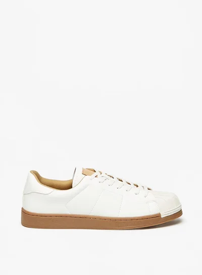 لي كوبر Men's Textured Lace-Up Sneakers