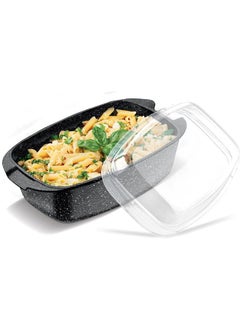 Lamart Roaster With Glass Lid 7.5 L  - Image 3