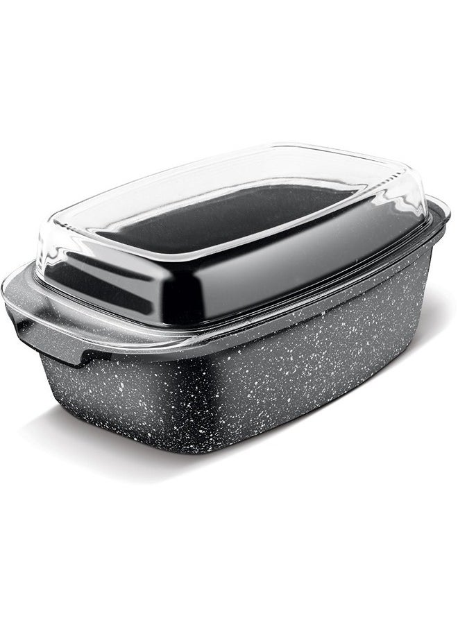 Lamart Roaster With Glass Lid 7.5 L  - Image 1