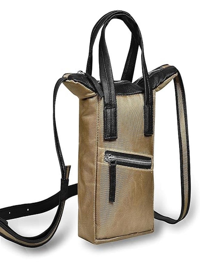 SYUTM Barni Unisex Sling Cross body Made with Stylist Leather and Durable Matty Adjustable and Detachable Straps (Teak) - Image 5