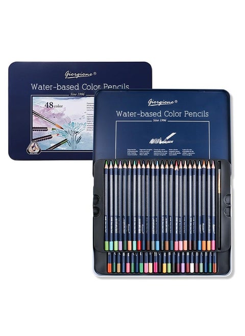 Giorgione Watercolour Pencils Tin Set of 48