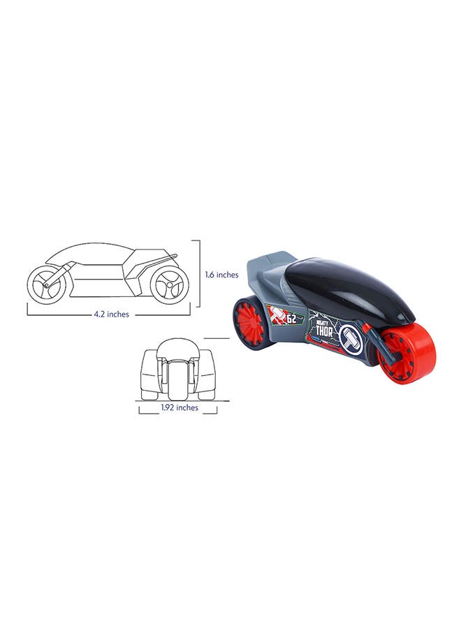 Marvel Skoodle Pull Back Mightiest Rider Thor – Toy Vehicle for Kids Ages 3+ - Image 5