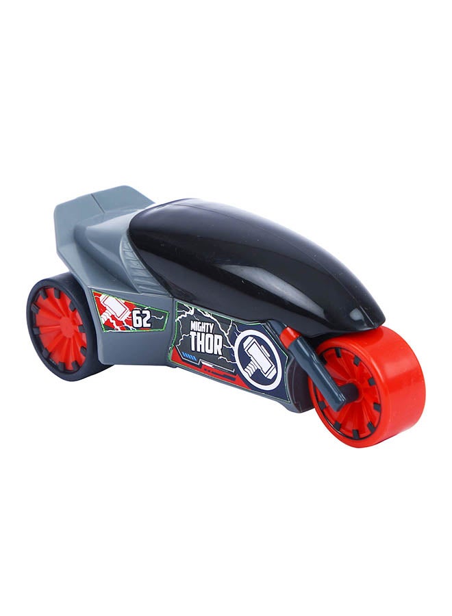 Marvel Skoodle Pull Back Mightiest Rider Thor – Toy Vehicle for Kids Ages 3+ - Image 2
