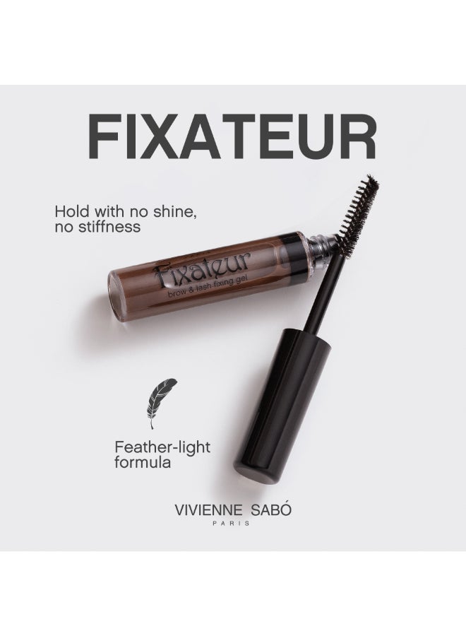 Vivienne Sabo Eyebrow and lashes fixing gel Gel fixateur a cils et sourcils Fixateur shade 01 - Image 2