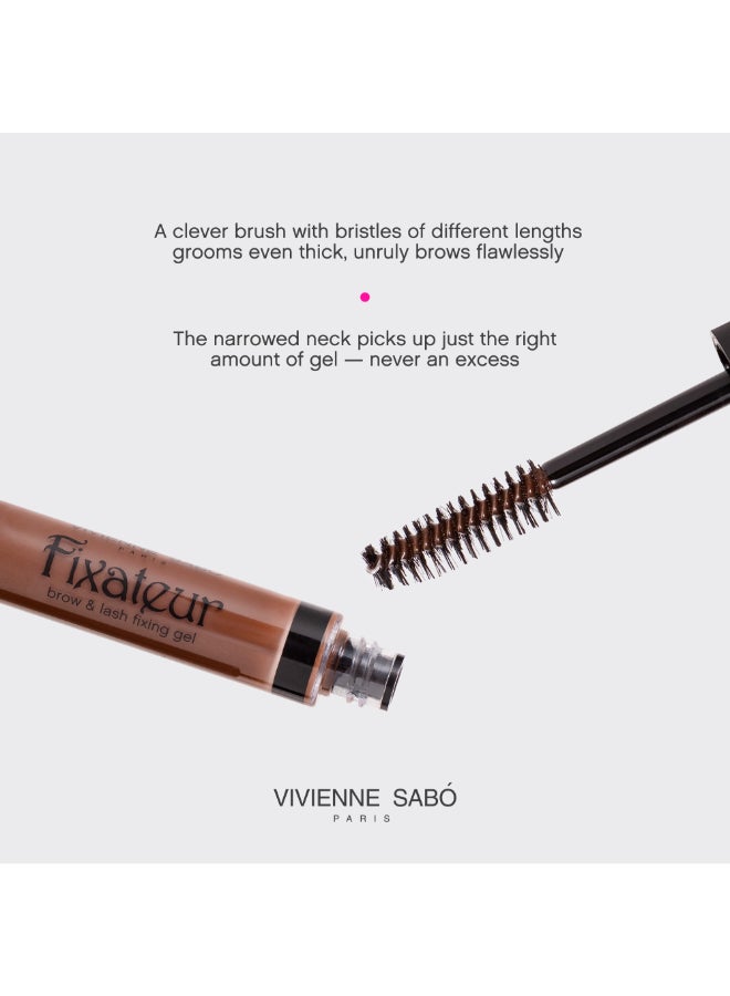 Vivienne Sabo Eyebrow and lashes fixing gel Gel fixateur a cils et sourcils Fixateur shade 01 - Image 3
