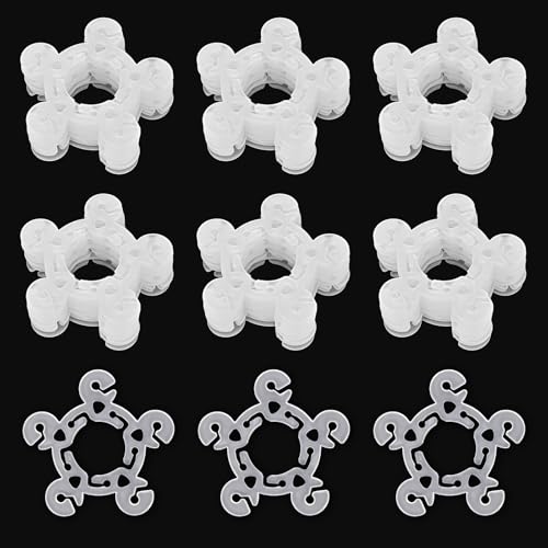 iFlyMars 60 PCS Balloon Clips for Balloon Arch Kit, Column Stand - Reusable Plastic Clips for Party Wedding Baby Shower Decorations - Image 1