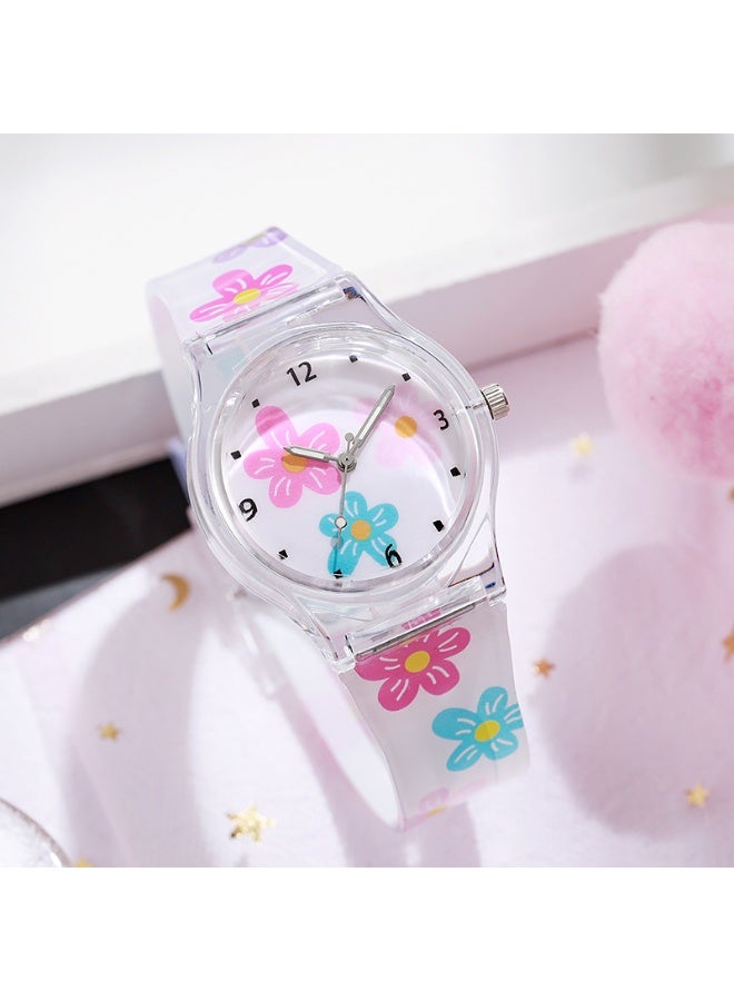 Mark Fairwhale New Transparent Plastic PVC Children's Cartoon Watch  - Image 2
