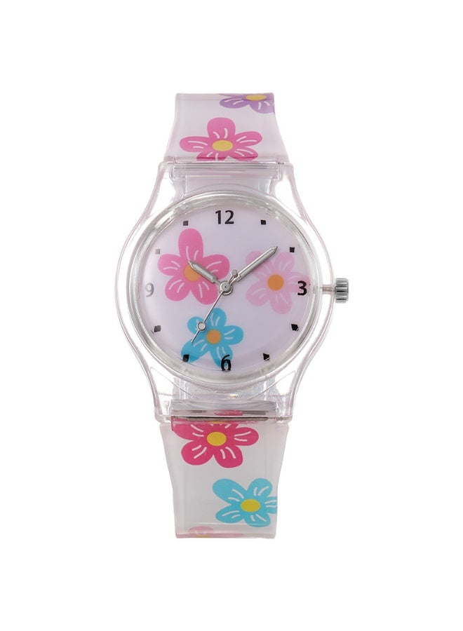 Mark Fairwhale New Transparent Plastic PVC Children's Cartoon Watch  - Image 1
