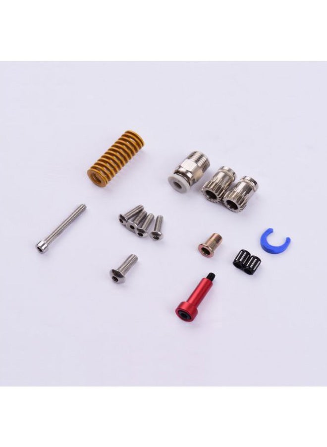 إسكدنيا 18-Piece Extruder Kit For Ender-3/Ender-3 Pro/CR-10/CR-10S Pro 3D Printer Red - Image 5