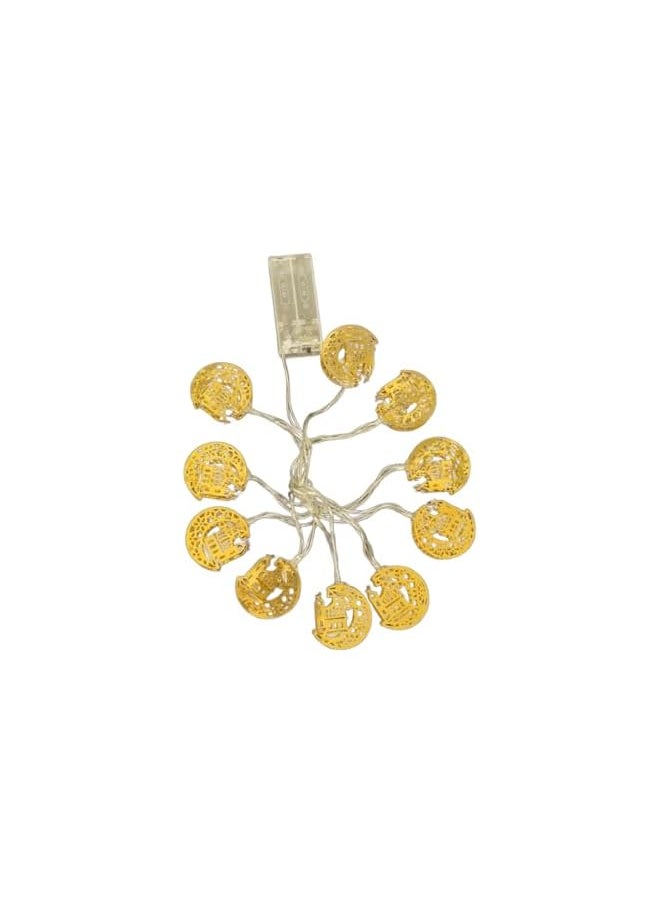 The Bros Ramadan String Lights,Battery Operated Eid String Light, Star Fairy String Lights for Eid Festival Christmas Bedroom Garden Decorations, (2m/S2, Warm White)  - Image 5