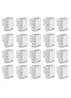GOLD MEDAL Goldmedal Air Aero 10 Ampere Two way Switch White Pack of 20  - Image 1