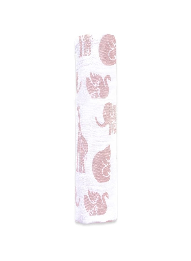 Masilo Swaddle & Burp Cloth Bib - Always Be My Baby, Pack of 1, Beige - Image 2