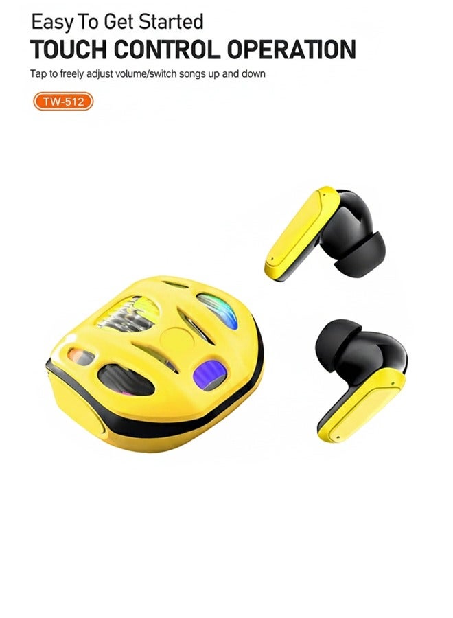 Apple & Huawei Compatible Wireless Bluetooth Headset, Ultra-Low Latency Technology, HiFi High-Fidelity Clarity, Deeper Bass Boosted, Precise Vocal Delivery, Rich Audio Details, Universal Smartphone Earphones - Image 1