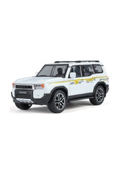 Toyland 1:24 Scale Alloy SUV Model Car – Die-Cast Toy with Lights, Sounds & Pull-Back Action  - Image 1