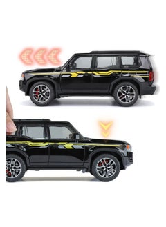 Toyland 1:24 Scale Alloy SUV Model Car – Die-Cast Toy with Lights, Sounds & Pull-Back Action  - Image 2