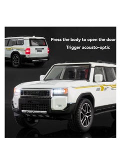 Toyland 1:24 Scale Alloy SUV Model Car – Die-Cast Toy with Lights, Sounds & Pull-Back Action  - Image 4