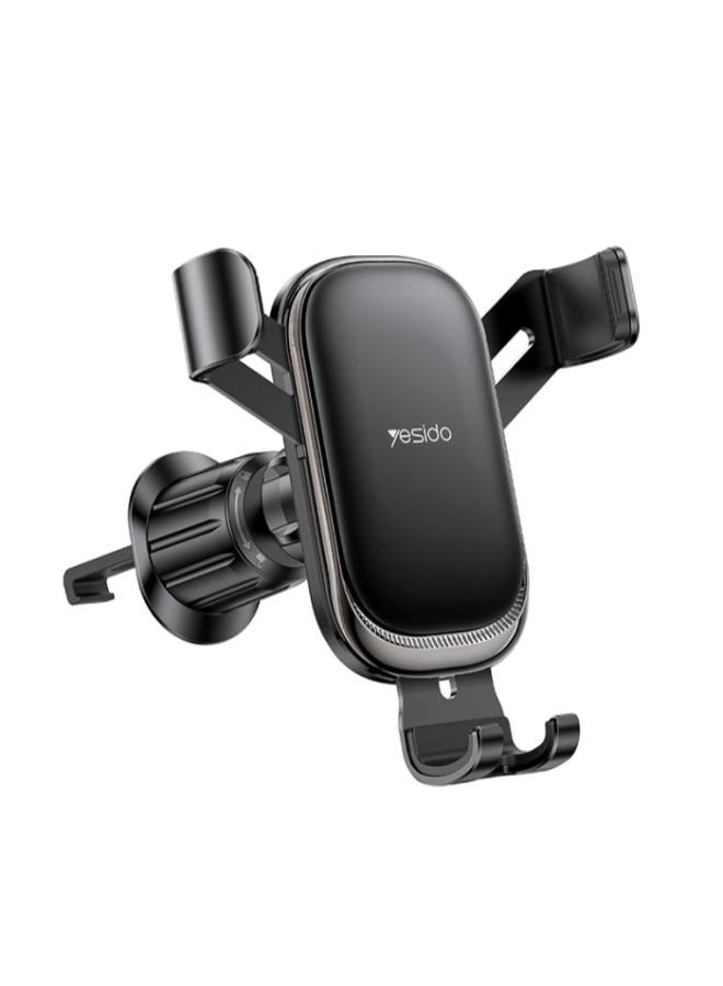 Yesido C247 360°View Angle Horizontal And Vertical Mechanical Tight Lock Cross-screen Gravity Phone Holder - Image 1