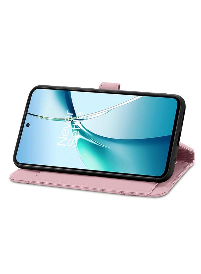 erorex Case For Huawei nova 13 Embossed Flower Zipper Leather Phone Case - Image 5