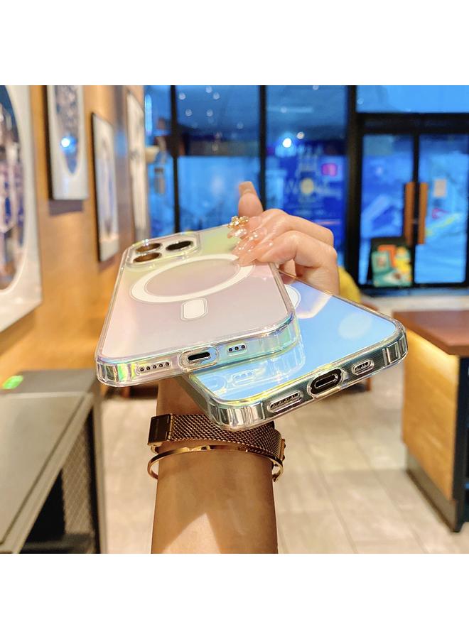 اس-توب جراب هاتف ماج سيف المغناطيسي الملون لهاتف آيفون 12 برو ماكس - Image 4