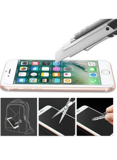 CATANES 2 Pack For Apple iPhone 8 Plus and iPhone 7 Plus Tempered Glass Screen Protector With Easy Installation Tray Anti Scratch Bubble Free  - Image 4