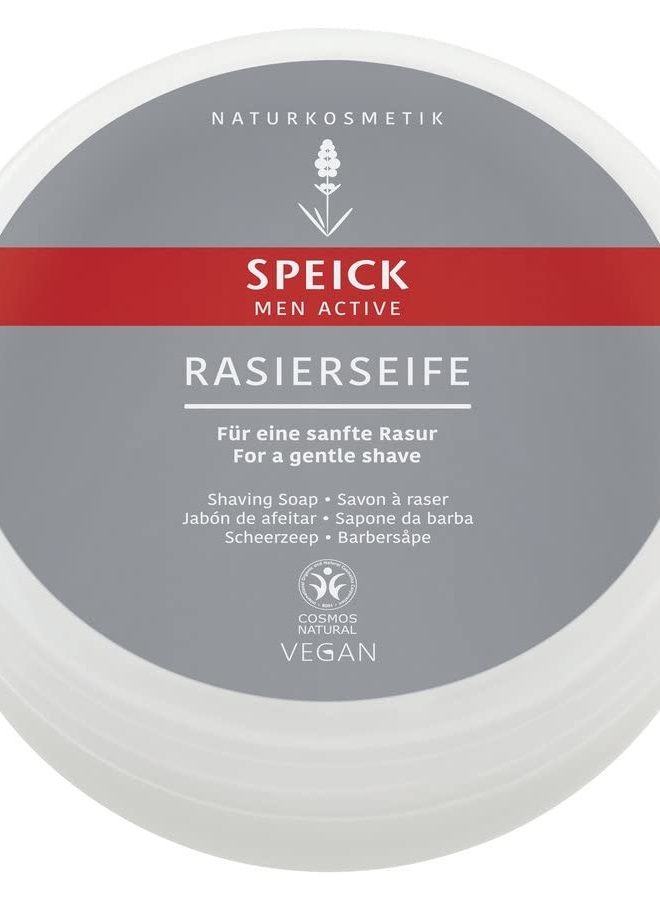Men Active Shaving Soap, Bowl