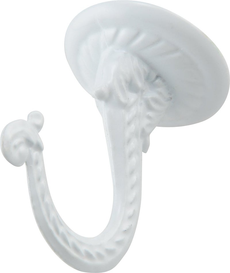 OOK 50330 Jumbo Swag Hook with Hardware, White - Image 1