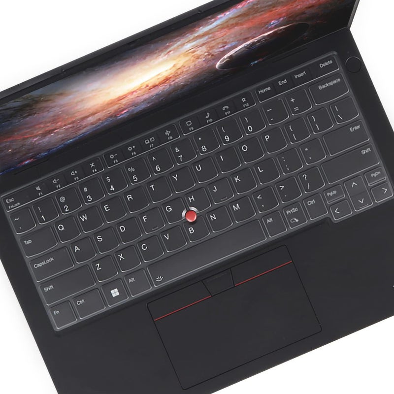 MUBUY-GOL غطاء لوحة مفاتيح لجهاز Lenovo Thinkpad x1 Carbon Gen 11/10 14"، ThinkPad T14 T14s L14 P14s Gen 4/Gen 3، ThinkPad X1 Yoga Gen 8/7، ThinkPad E14 Gen 6/5 (لا يناسب T14 L14 P14s Gen 6/5/2/1، E14 Gen 7/4/3) - Image 1
