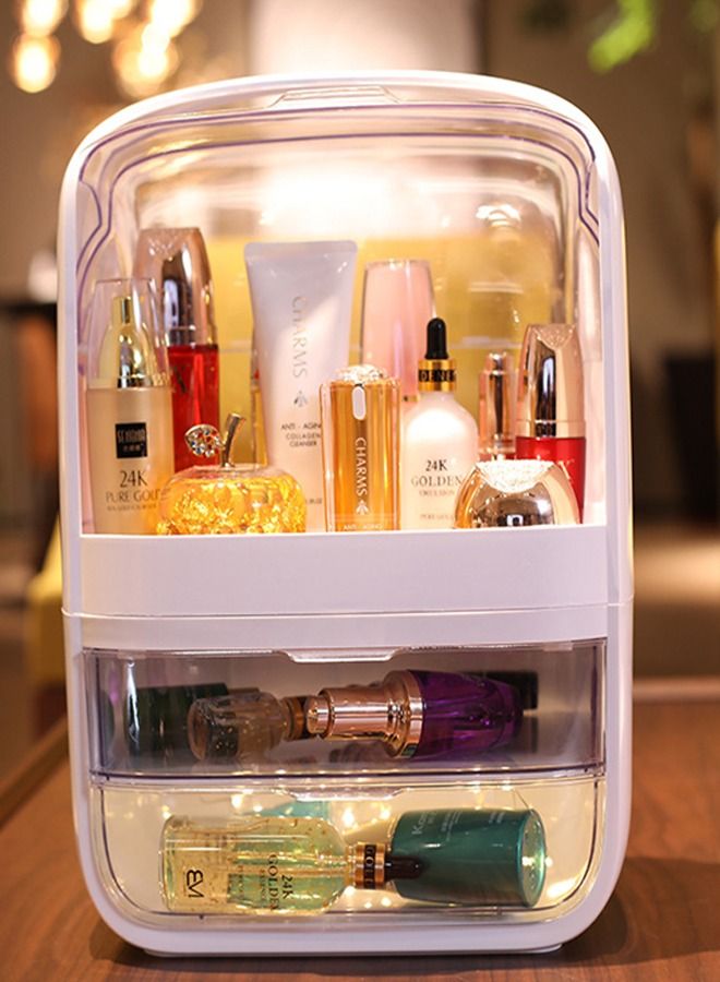 إن كي أكس منظم تخزين مستحضرات التجميل ضد الغبار - Image 1