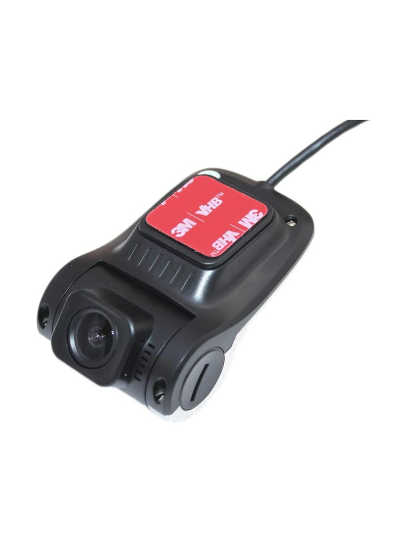 WINCA WINCA Dashcam 1080p full HD Car DVR USB Car Dashcam DVR Camera Wide angle Lens 24 Hours Parking Surveillance (USB U7)  - Image 1