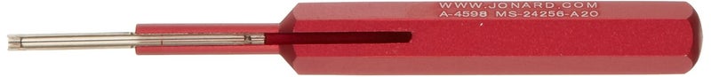 R-4602 Extraction Tool with Front Release Contact and Blue Handle, 16 Contact Size