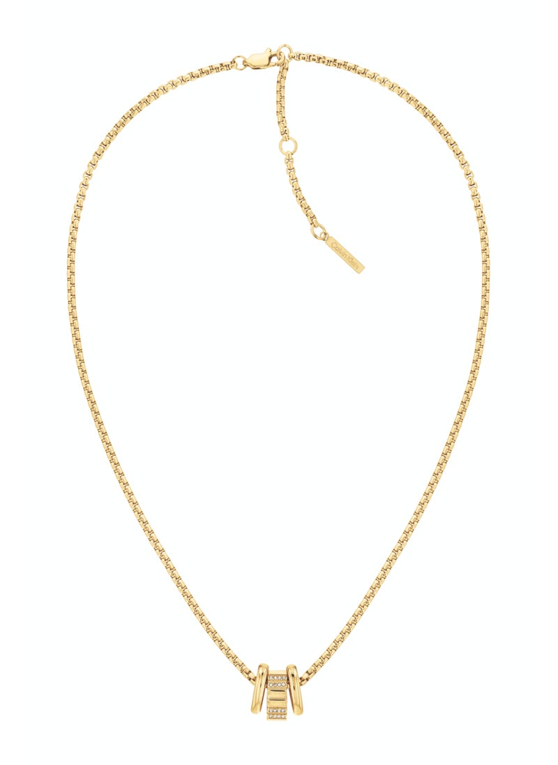 CALVIN KLEIN CALVIN KLEIN JEWELRY MINIMALISTIC METALS WOMENS PENDANT NECKLACE - 35000365  - Image 1