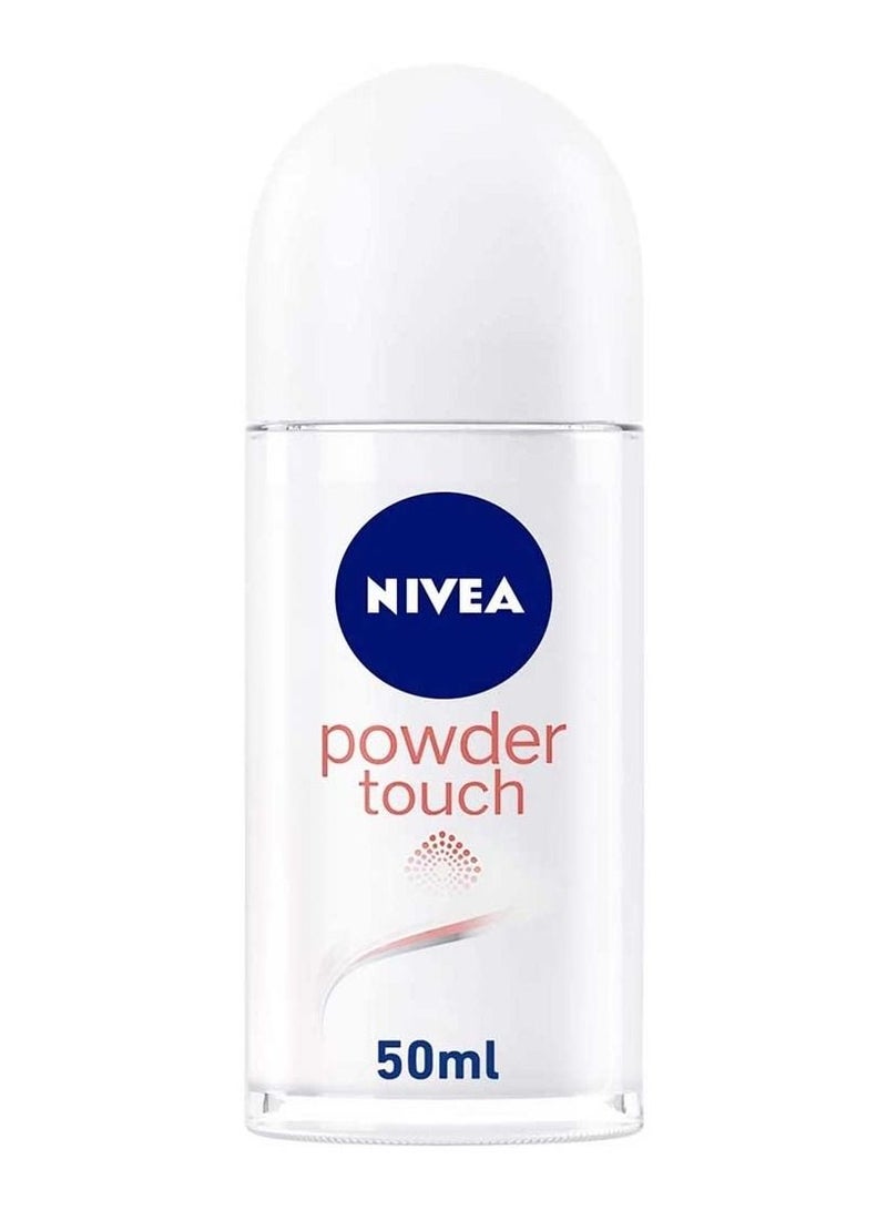 Nivea مضاد التعرق رول أون بودر تاتش للنساء 50 مل