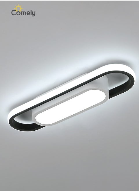 Modern LED Ceiling Light, Rectangular Ceiling Light, Cool White Light Acrylic Ceiling Lamp