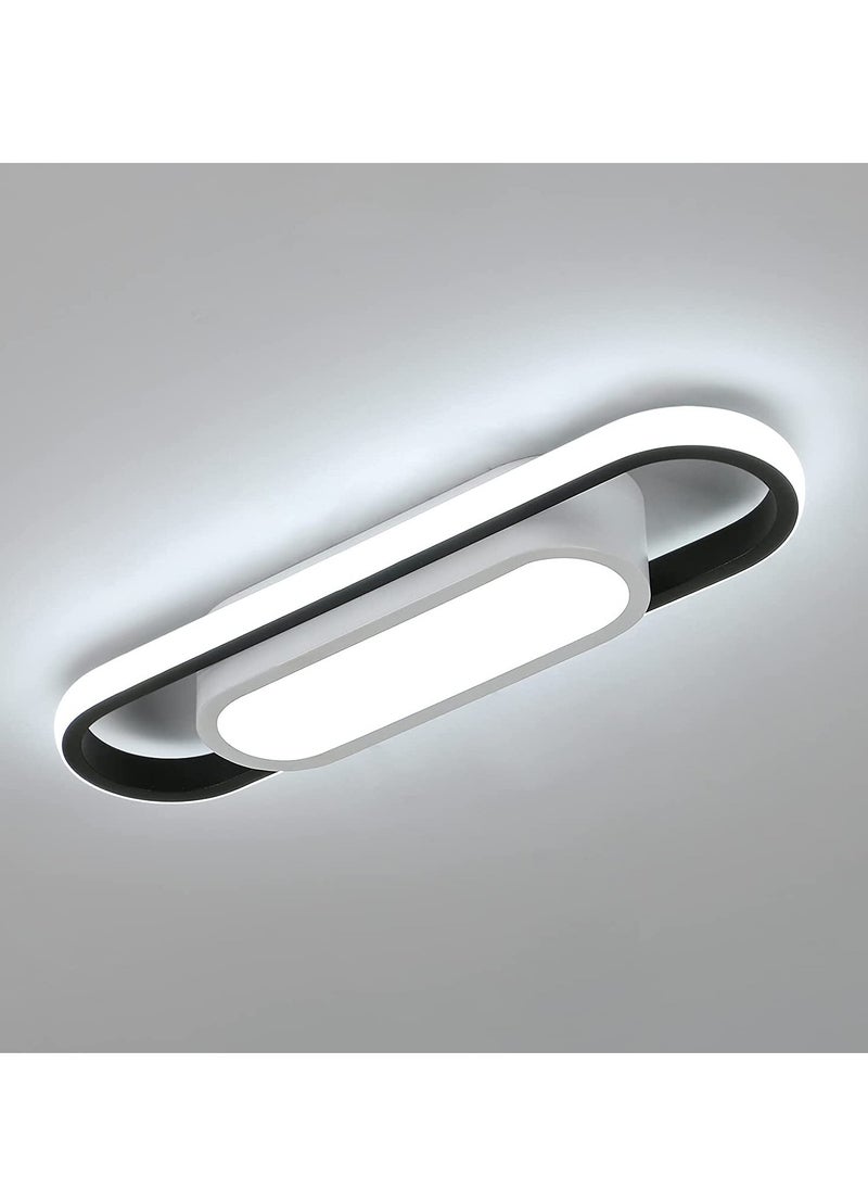 Comely - Modern LED Ceiling Light, Rectangular Ceiling Light, Cool White Light Acrylic Ceiling Lamp - Image 1