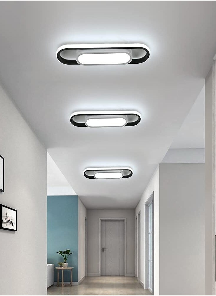 Comely - Modern LED Ceiling Light, Rectangular Ceiling Light, Cool White Light Acrylic Ceiling Lamp - Image 1