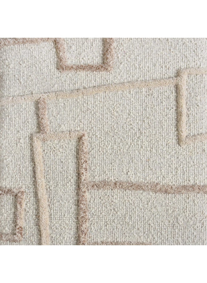 لوفت لوحة فنية جدارية بورتوفينو - صوف - هيكل من خشب MDF، الأبعاد 60*90 سم، متعددة الاستخدامات، مناسبة لغرفة النوم، المكتب، وغرفة المعيشة. - Image 4