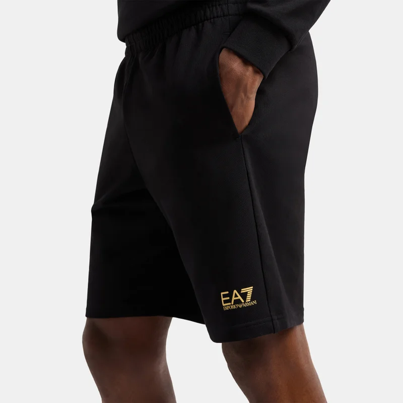 EA7 Emporio Armani Black Men's Core Shorts for Men | Best Price UAE