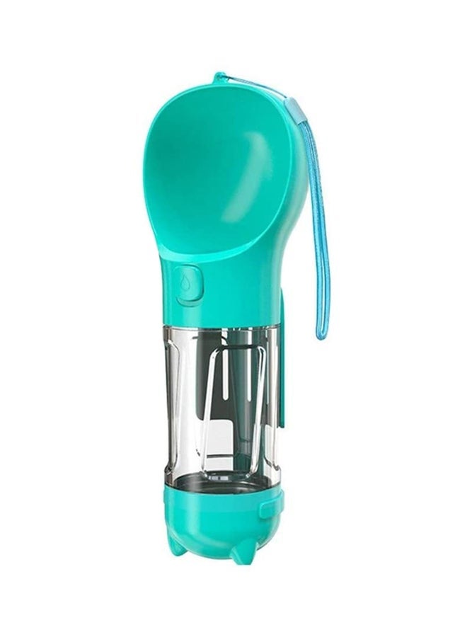 NIBEMINENT 3 In 1 Multifunctional Portable Pet Travel Water Bottle Blue 500ml - Image 1