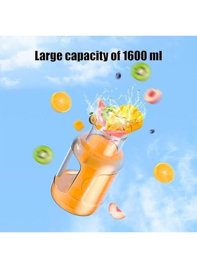 Juicer Machines, Rechargeable Juicer Machinesfor Vegetables and Fruit, Juicer Machines, Easy to Clean Juicer for Vegetable and Fruit  - Image 3