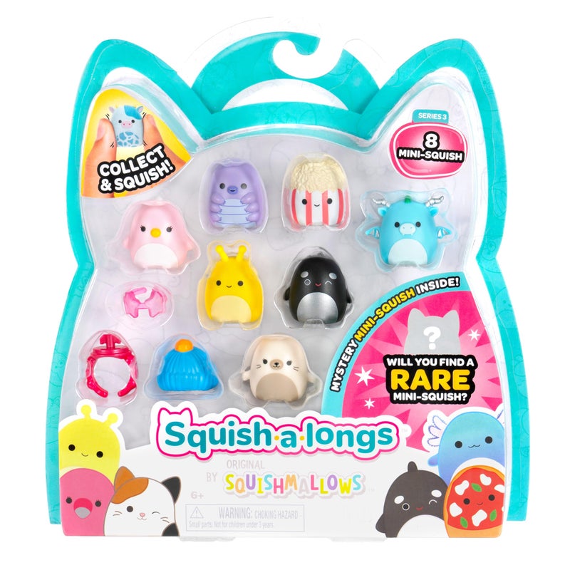 Squish-a-longs Mini-Squish 8-Pack (Wave 3, Style 2) - Image 1