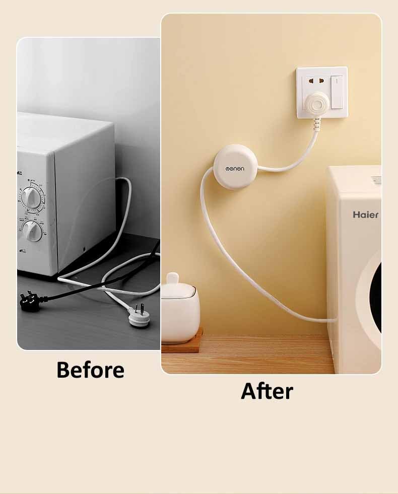 TGOPIT منظم كابلات TGOPIT متعدد الاستخدامات قابل للتمدد لحفظ الكابلات وحمايتها لكابل USB وكابل البيانات وكابل شحن الهاتف - Image 2