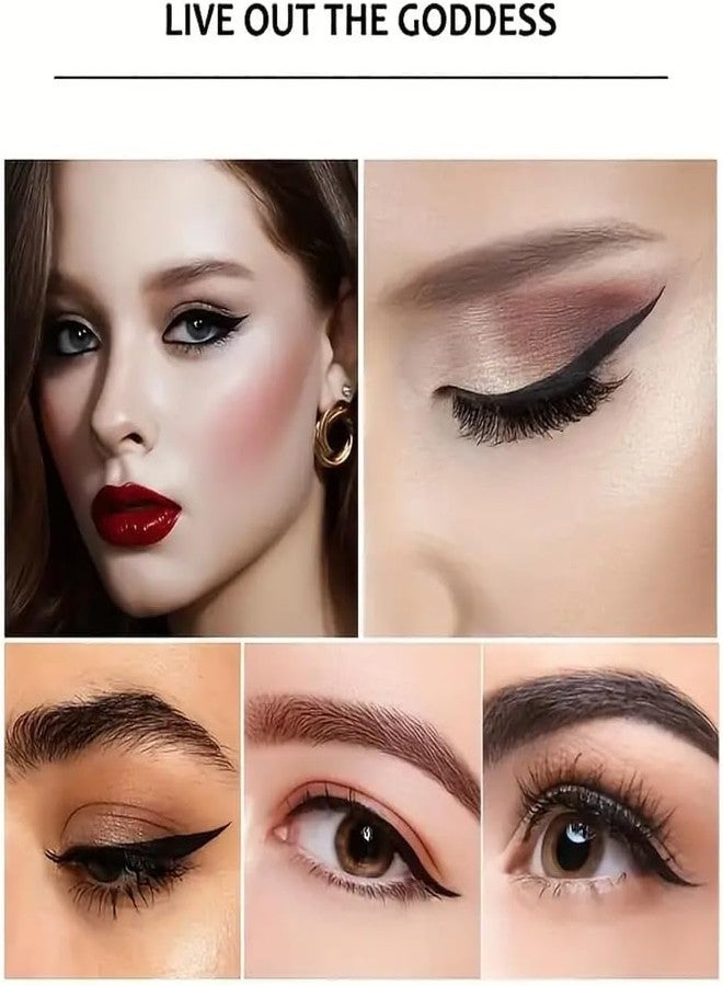 CYNFLEES CYFLEES Eyeliner Waterproof Smudge Proof & Long-Lasting Liquid Ink Black Pen Eye liner | Quick Drying | Black | Vegan & Cruelty-Free - Image 4