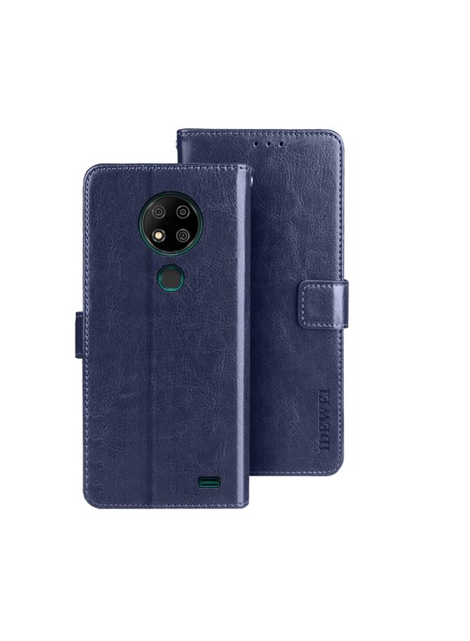 The Bros Case For Oukitel C19 Pro Crazy Horse Texture Leather Phone Case