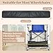 POWYS Wheelchair Footrest Belt Foot Calf Straps Leg Support Safety Feet Rest Belt Transporter Chair Adjustable Disabled Elderly Leg Rest Cushioned Pad to Prevent Feet SlippingFill Thick Cotton Leather - Image 4