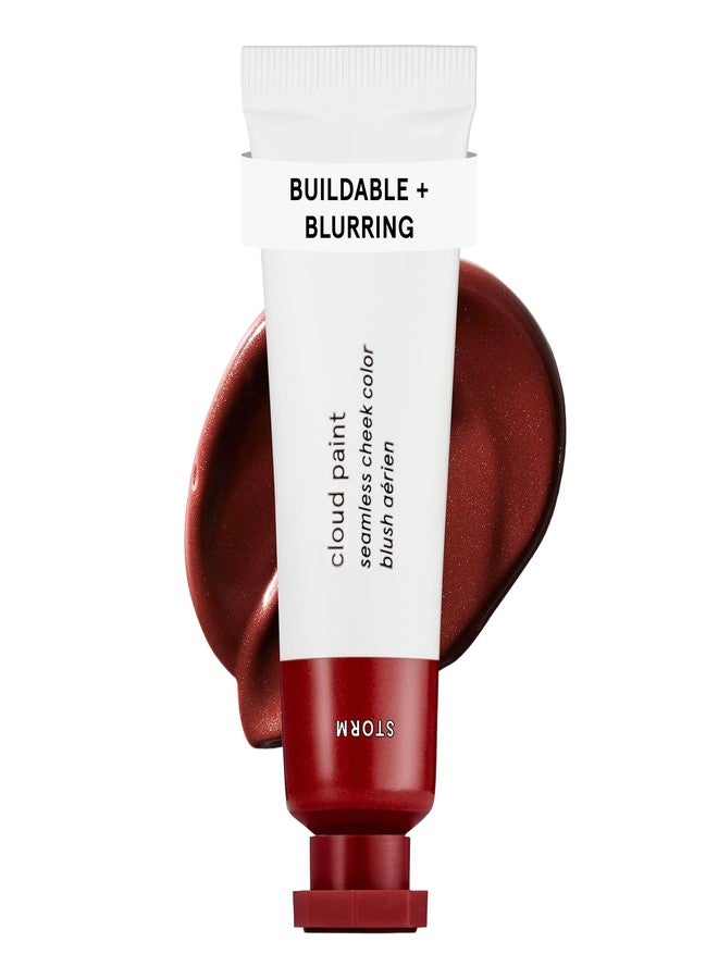 Glossier Cloud Paint Cream Blush for Cheeks, Sheer, Buildable Finish, Storm - Image 1